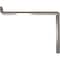 Ekena Millwork Steel Truss Shelf Bracket, Hammered Silver 2"W x 8"D x 6 3/4"H BKTM02X08X06TSHSV - alternate 3